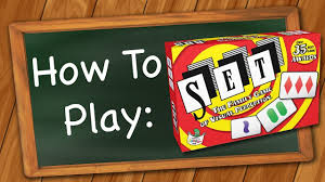You can end the play at your turn if, after drawing a card, you can form sufficient of your cards into valid combinations: How To Play Set Youtube