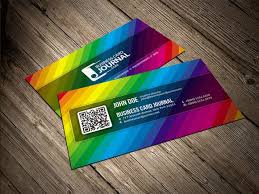 Pin By Danielle Clark On Free Business Card Templates Rainbow Business Card Business Cards Creative Free Business Card Templates