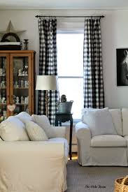 Black And White Buffalo Check Fabric By The Yard Curtains Red And Black Buffalo Plaid Curtains Cotton Tartan Fabric By The Yard Black And White C Curtains Living Room Living Room Drapes Home Decor Furniture