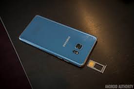 Insert and remove the samsung galaxy s20 fe sim card. How To Insert A Sim And Microsd Card In The Samsung Galaxy Note 7 Android Authority