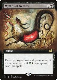 Mythos Of Nethroi Ikoria Lair Of Behemoths Iko 323 Scryfall Magic The Gathering Search