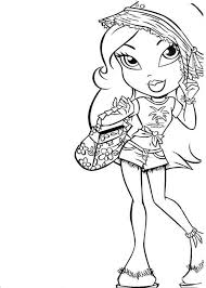 The spruce / wenjia tang take a break and have some fun with this collection of free, printable co. Sasha Bratz Is So Beautiful Coloring Page Coloring Sun