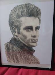 Drawing of Johnny Marr: Emma, age 11.