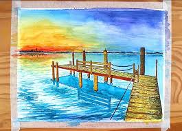 Watercolor Landscape A Tutorial For