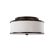 Feiss Lennon Oil Rubbed Bronze Three Light Semi Flush Mount Sf339orb Bellacor