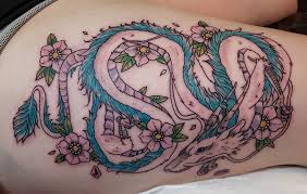 Shop socks designed and sold by independent artists. Finally Got A Dragon Haku Tattoo Spirited Away Is My Favorite Childhood Movie And I Ve Been Wanting A Haku Tattoo Forever I Think It Came Out Looking Pretty Great Ghibli