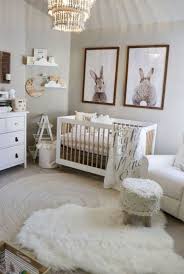 Bedroom Grey Wall Design Baby Nursery Ideas Above Large Soft Carpet Floor Have Baby Room Themes Nursery Baby Room Baby Room Decor
