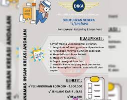 Adapun dibawah ini adalah posisi jabatan yang saat ini tersedia bagi anda para pencari kerja yang tertarik untuk mengembangkan karir anda bersama pt midi utama indonesia dengan kualifikasi. Pt Dika Bekasi