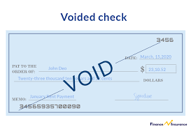 The basic reasons for a check being void are as you should even write the word void in the payment box having $ sign on the check, where the amount of the check is mentioned while you sign. What Is Voided Check How To Void Check Financeninsurance