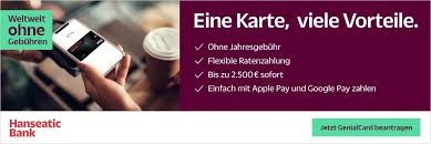 Kreditkartenausgebende bank ist die hanseatic bank gmbh & co kg, bramfelder chaussee 101, 22177 hamburg. Hanseatic Bank Visa Kreditkarte Ohne Jahresgebuhr Baur