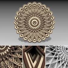 Download Laser Cut Multilayer 3d Mandala Dxf File Free Download 3axis Co