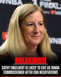 Cathy Engelbert is 'likely' to exit as WNBA commissioner after CBA  negotiations #fblifestyle #WNBA