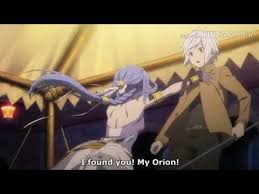 Artemis Hug Bell Danmachi Arrow Of The Orion Youtube Anime Trap Temporadas 1