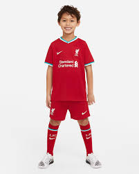 All information about liverpool (premier league) current squad with market values transfers rumours player stats fixtures news. Liverpool Fc 2020 21 Home Fussballtrikot Set Fur Jungere Kinder Nike Lu