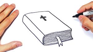 En una hoja tamaño a4 dibuja un árbol con todas sus partes. Como Dibujar La Biblia Dibujo De La Santa Biblia Youtube