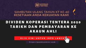 .bank port dickson (121 meter), bank islam (137 m), affin bank port dickson (147 m), pejabat cawangan tabung haji port dickson om 'n beter oorsig van die ligging te kry koperasi tentera cawangan port dickson, gee aandag aan die strate wat naby geleë is. Dividen Koperasi Tentera 2020 Tarikh Dan Pembayaran Ke Akaun Ahli