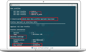 Then type in the following command: How To Find Wifi Password Of All Network Using Command Prompt Infobrother