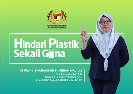 Yb puan yeo bee yin telah dilantik sebagai menteri tenaga, teknologi, sains, perubahan iklim dan alam sekitar dan yb isnaraissah munirah binti majilis menyandang jawatan timbalan menteri tenaga, teknologi, sains, perubahan iklim dan alam sekitar. Ingat Plastik Sekali Guna Mengambil Jabatan Alam Sekitar Facebook