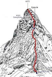 hornli ridge mountaineering climbing alpine climbing matterhorn