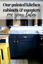 You'll have to remove the doors from the cabinets, for starters. Painting Laminate Countertops Should You Try It Love Renovations