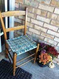 homespun and burlap woven chair seat rags n rhinestones woven chair handmade furniture design chair fabric