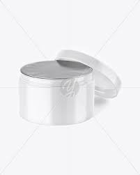 Download Opened Matte Plastic Cosmetic Jar With Foil Lid Mockup Front View High Angle Shot In Jar Mockups On Yellow Images Object Mockups PSD Mockup Templates