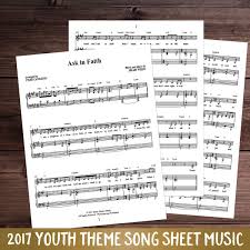 Ask In Faith Sheet Music Written By Hilary Weeks Pdf Download The Red Headed Hostess