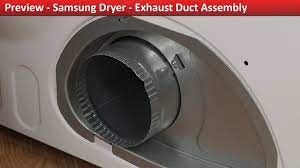 Das ist das neue ebay. Exhaust Duct Assembly Issues Samsung Dryer Repair Diagnostic Youtube