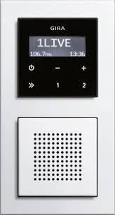Location contact number top tracks. Gira Rds Flush Mounted Radio