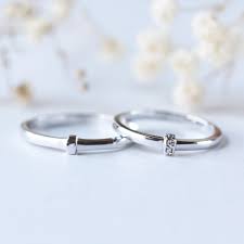 Cute Wedding Band His And Hers Promise Ring Coupel Ring Set Etsy In 2020 14k Gold Wedding Band Couple Wedding Rings Couples Ring Set