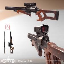 Image result for revolver rifle