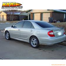 You and your family need a car that gives you a decent driving experience along with reliability and safety; Fit For 2002 2003 Toyota Camry Rear Bumper Lip Spoiler Poly Urethane Pu Camry Used Camry Partcamry Body Aliexpress