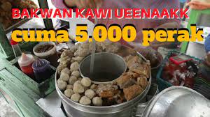 Satu Mangkok Bakwan Kawi Cuma 5 000 Aja Tapi Wueeenaaakk Youtube