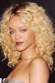 The 30 Best Hairstyles For Curly Hair Curly Hair Styles Rihanna Blonde Hair Curly Human Hair Extensions