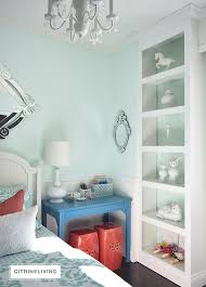 A Refreshing Bedroom Update Citrineliving Teal Bedroom Decor Girls Bedroom Teal Light Teal Bedrooms