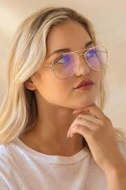 Aviator blue light glasses clearance