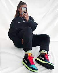 Air jordan 1 outfit air jordan 1 outfit leather bodysuit air jordans. Jordan 1 Retro High Tokyo Bio Hack In 2021 Jordan Fashions Jordan Outfit Women Fashion