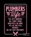 PlumberS Wife Funny Gift Funny Quote Drawing by Noirty Designs ...