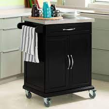 Sold and shipped by costway. Sobuy Wood Kitchen Cabinet Kitchen Cart Trolley With Rubber Wheels Fkw13 Sch Uk Kitchen Cabinet Storage Kitchen Carts On Wheels Wood Kitchen