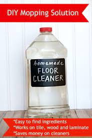Vinegar helps disinfect and deodorize, and rubbing alcohol evaporates quickly without pooling or leaving streaks. 20 Homemade Floor Cleaners For A Sparkly Clean House Insteading