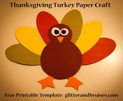 Thanksgiving Turkey Paper Craft For Kids Free Pdf Pattern Kids Crafts Free Printable Thanksgiving Crafts Thanksgiving Crafts For Kids