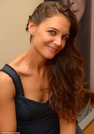 Katie Holmes' promotes her haircare brand in New York