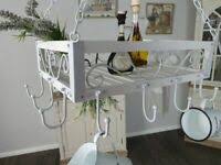 Mehr auswahl mehr qualität günstige preise. Krone 33cm Grau Windlicht Gartenkrone Hangekorb Metall Handmade Vintage 173 Ebay
