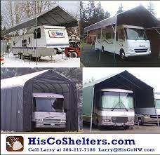 Diy Portable Carport Shelter Kit Portable Garage Long Lasting Heavy Duty Covers For Motorhome 5th Wheel Rv Trailer Portable Carport Carport Kits Carport