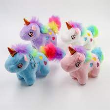 Kawaii Fluffy Rainbow Unicorn Plush Doll Cute Cartoon Plush Toy Stuffed Animals Plush Toys Gift For Children Kids 15 30cm Baby Plush Toys Unicorn Toys Unicorn Plush