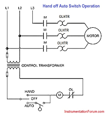 After reading this post you'll understand how to read a basic wiring. Hand Off Auto Switch Operation Electrical Engineering Instrumentation Forum