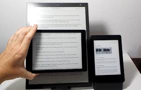 Size And Pdf Comparison Sony Dpt Rp1 Kobo Aura One Kindle Video The Ebook Reader Blog