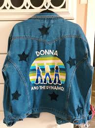 Mamamia (website), an australian opinion and lifestyle website targeted at women. Mamma Mia Inspired Jean Jacket Donna And The Dynamos Etsy
