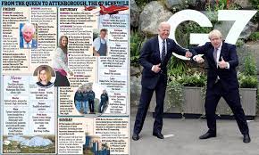 The royal train is on its way west to cornwall today where the g7 meeting commences. Qpvsmlwru6t02m