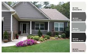 View interior and exterior paint colors and color palettes. Grey Sherwin Williams Peppercorn Exterior Novocom Top